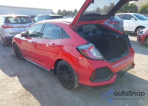 2017 Honda Civic Sport Touring from USA, damaged, VIN SHHFK7H97HU428448